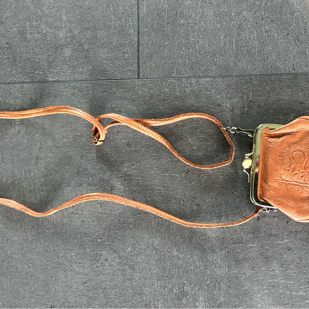Chic Tan Leather Mini Bag